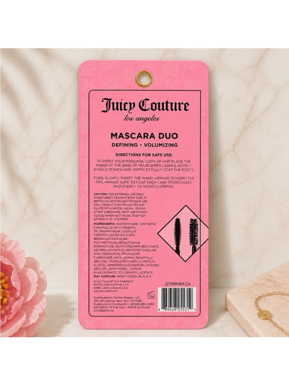 JUICY COUTURE Mascara Duo in Black and Gold Packaging - Picture 3 of 3